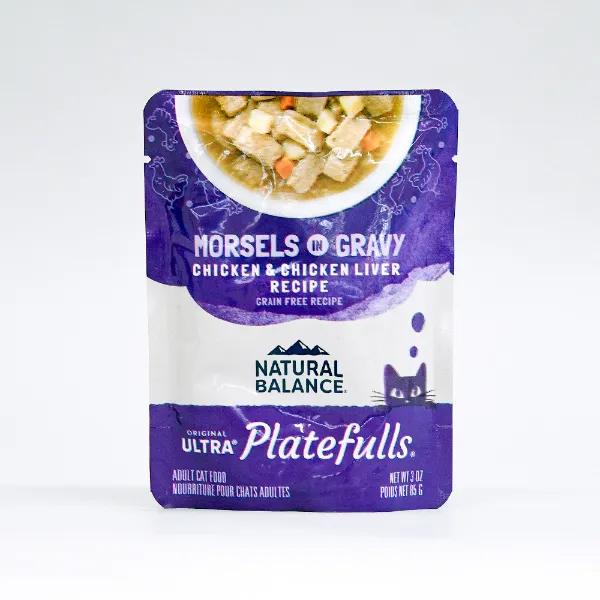 ナチュラルバランス ORIGINAL ULTRA プレートフル 鶏肉&チキンレバーレシピ