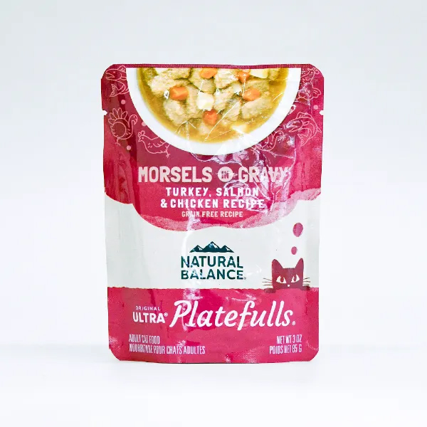 ナチュラルバランス ORIGINAL ULTRA プレートフル ターキー・サーモン&鶏肉レシピ